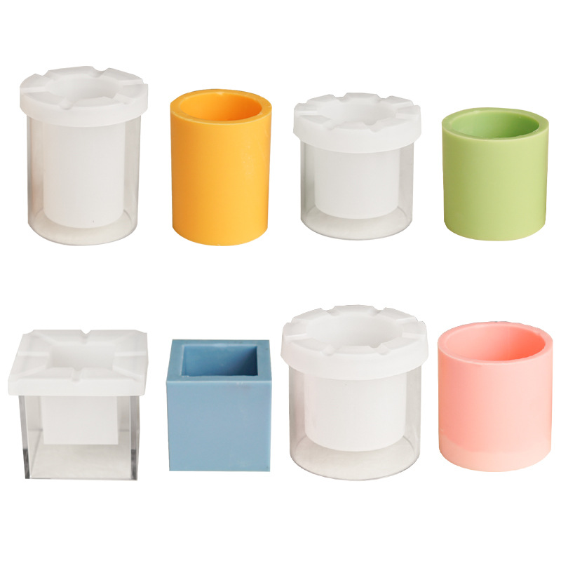 Candle Vessel Supplies - جرة شمعة قالب سيليكون اليقطين على