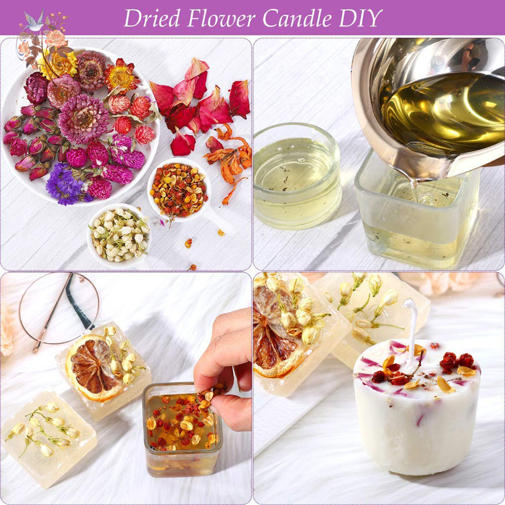 15 كيسًا من الزهور المجففة، مج - مراجعة Your Candle Supplies وسعره