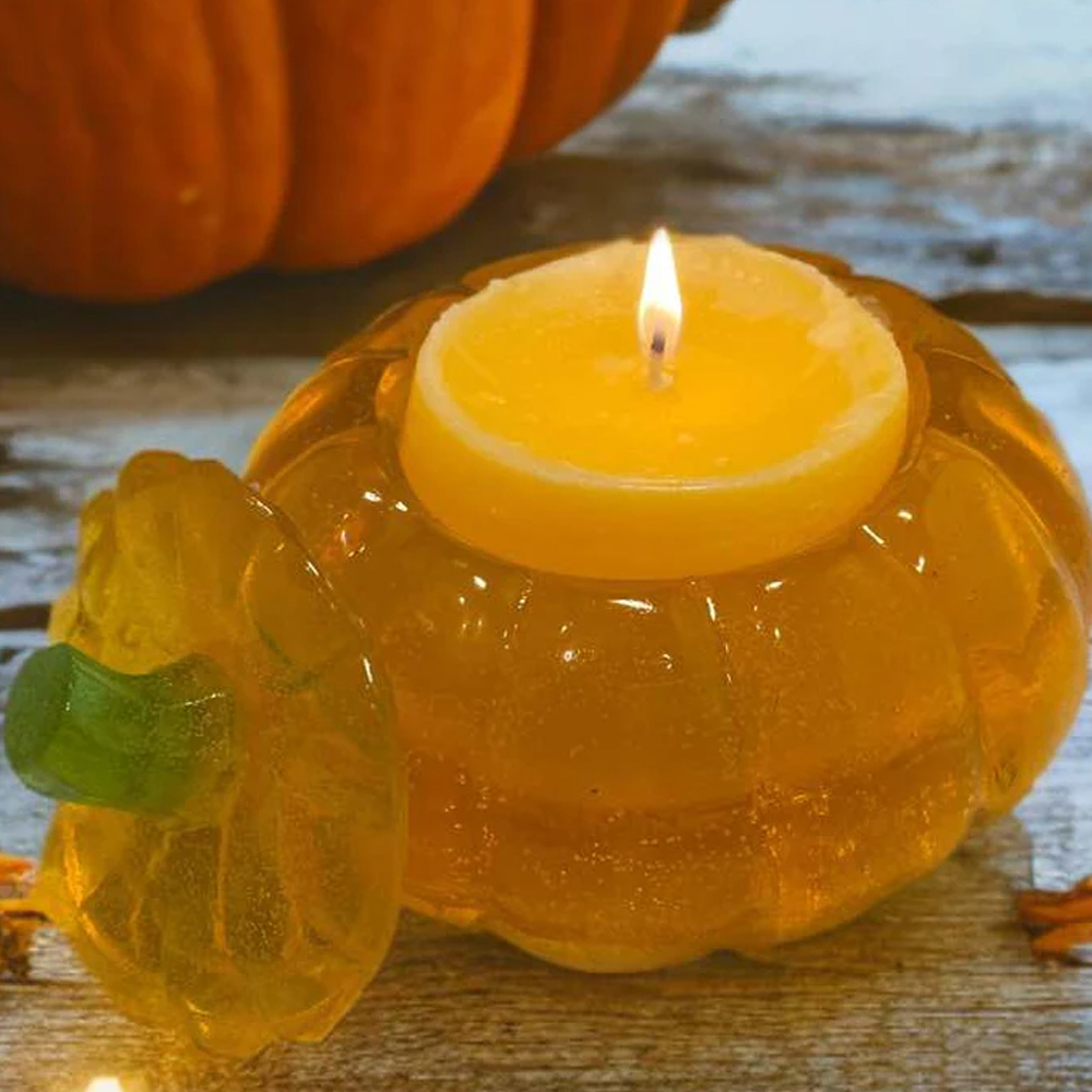 شمع جيلي جل أصفر شفاف 200 جرام - مراجعة Candle Supplies Kit وسعره