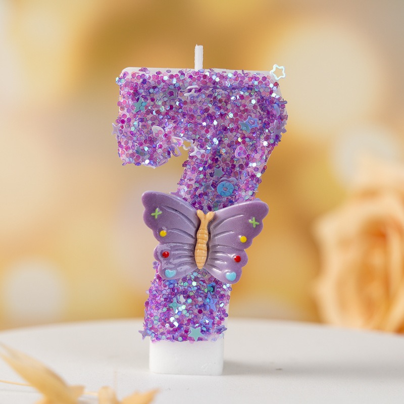 شمعة عيد ميلاد على شكل فراشة أ - مراجعة Candle Supplies Luxury وسعره