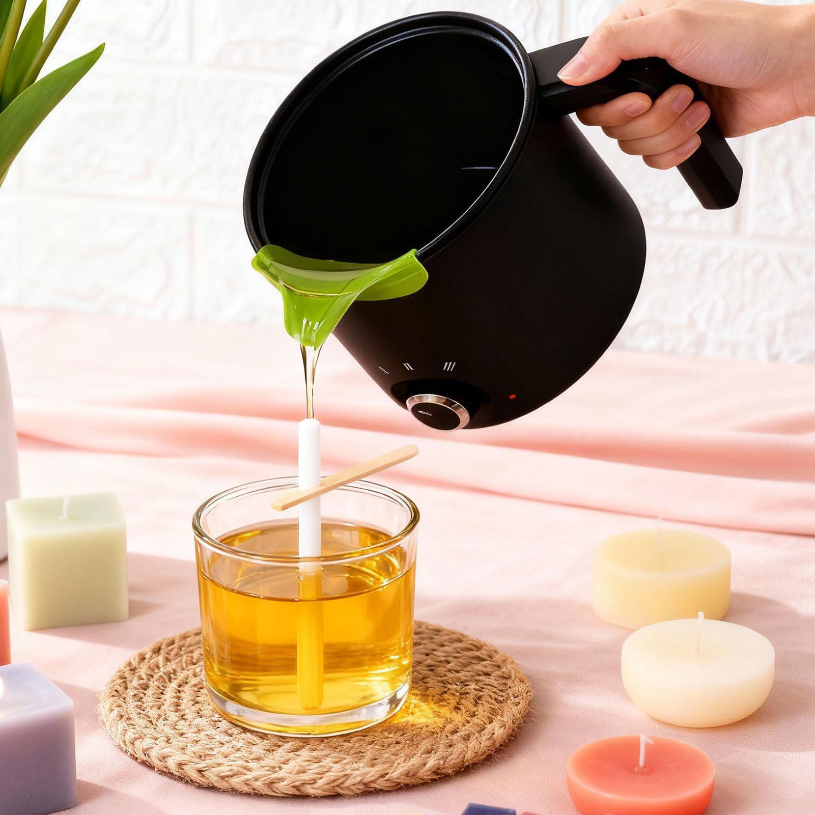 وعاء كهربائي لصهر شمع الشموع س - مراجعة Candle Supplies Kit وسعره
