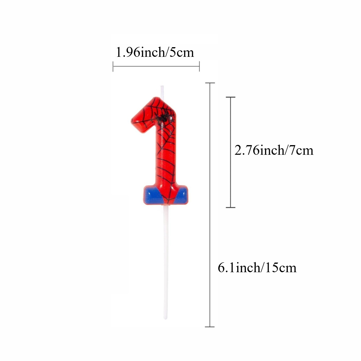 شموع أعياد الميلاد من 0 إلى 9  - مراجعة Candle Supply وسعره