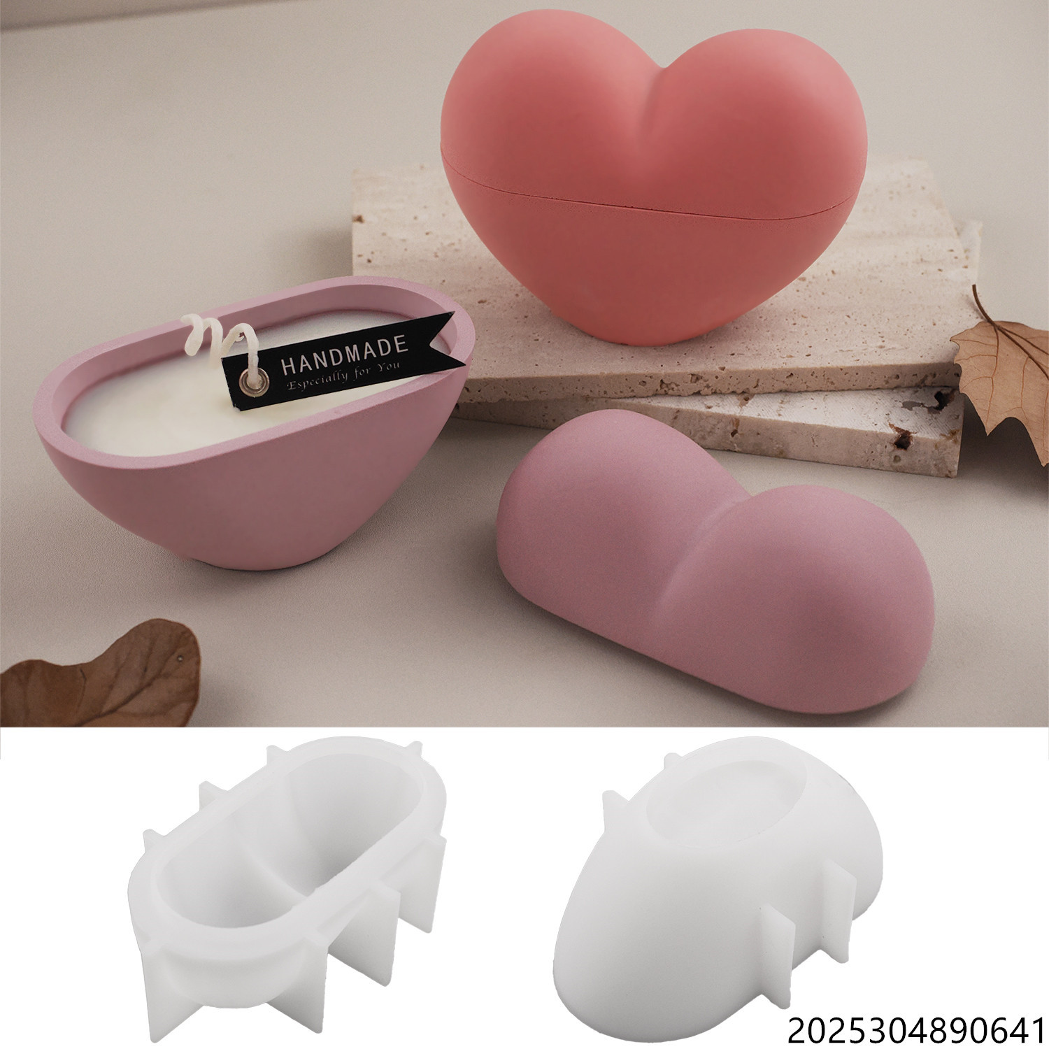 قالب سيليكون على شكل قلب لصنع  - مراجعة Candle Vessel Supplies وسعره