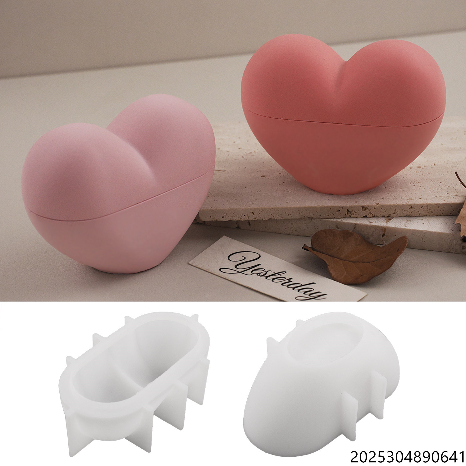 قالب سيليكون على شكل قلب لصنع  - مراجعة Candle Vessel Supplies وسعره