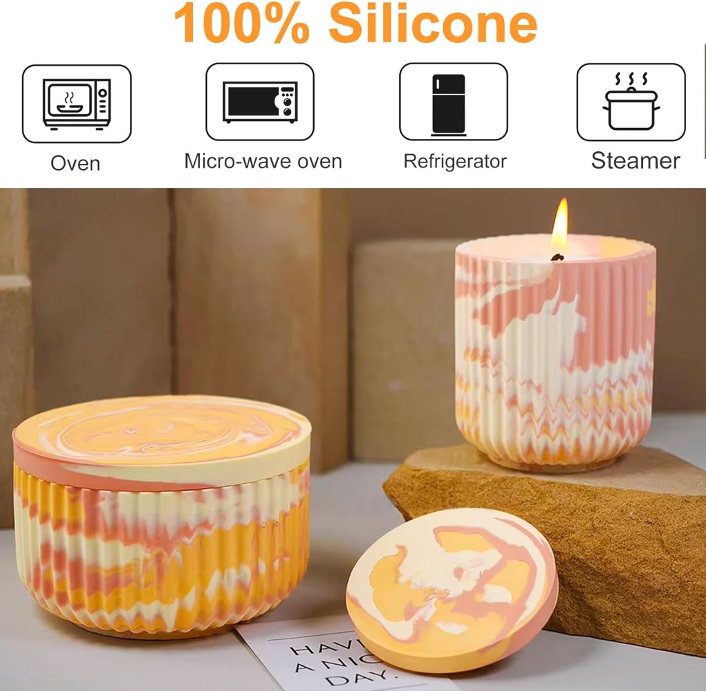 قالب من السيليكون لجرة شمعة خر - مراجعة Candle Vessel Supplies وسعره