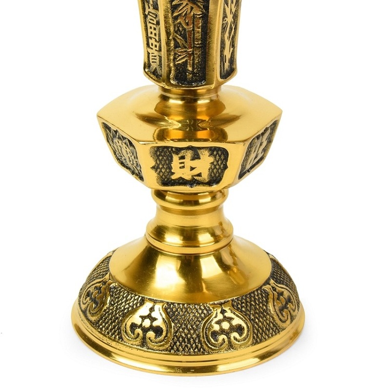 زوج من حاملات الشموع النحاسية  - مراجعة Candle Supplies Luxury وسعره